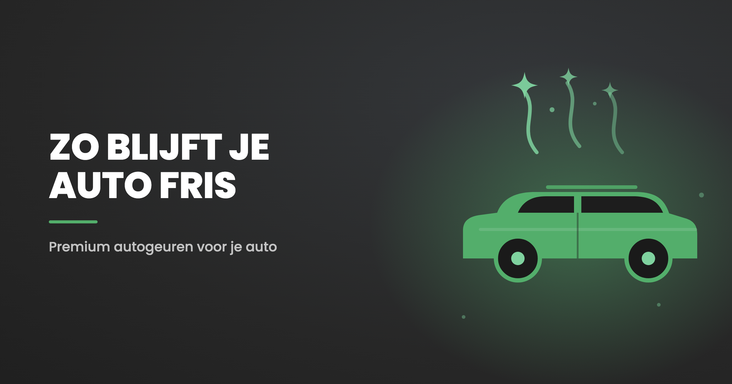 Autoparfum - frisse auto