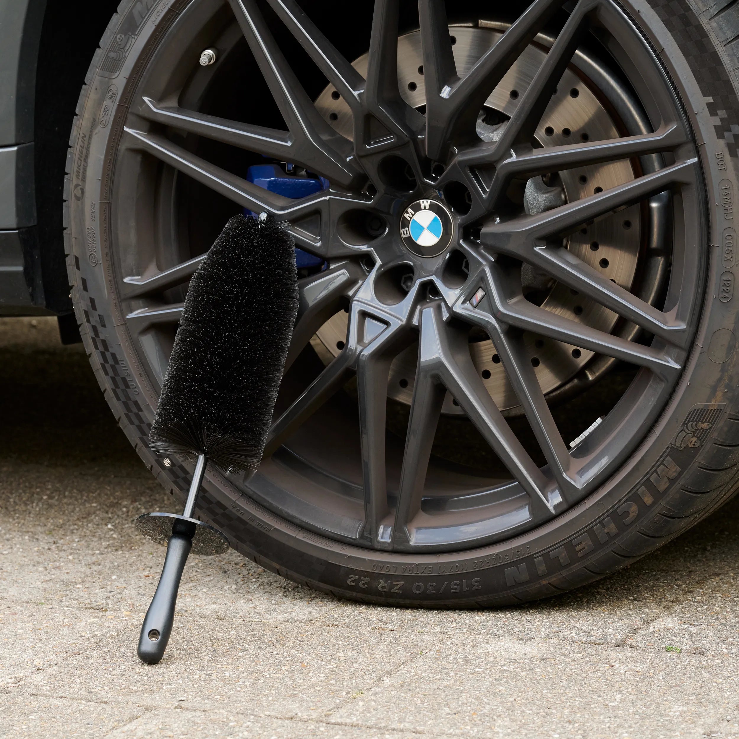 Wheel Brush - zijaanzicht detail