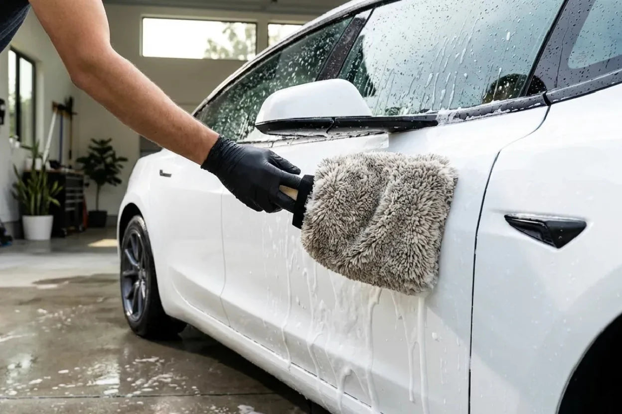 Elektrische Auto Wassen & Onderhouden: Speciale Tips voor Tesla, VW ID & Meer [2026]