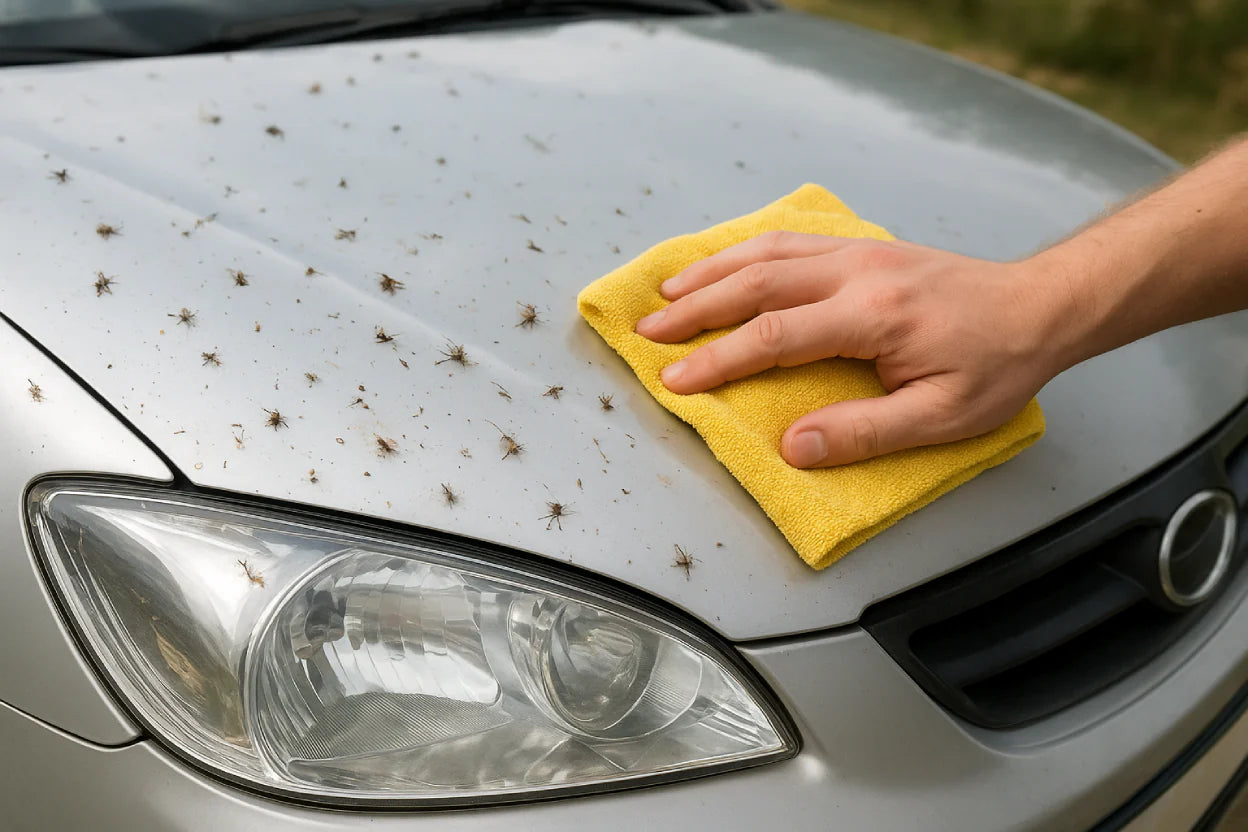 Insectenresten Verwijderen van je Auto: Snelle Methodes Zonder Lakschade