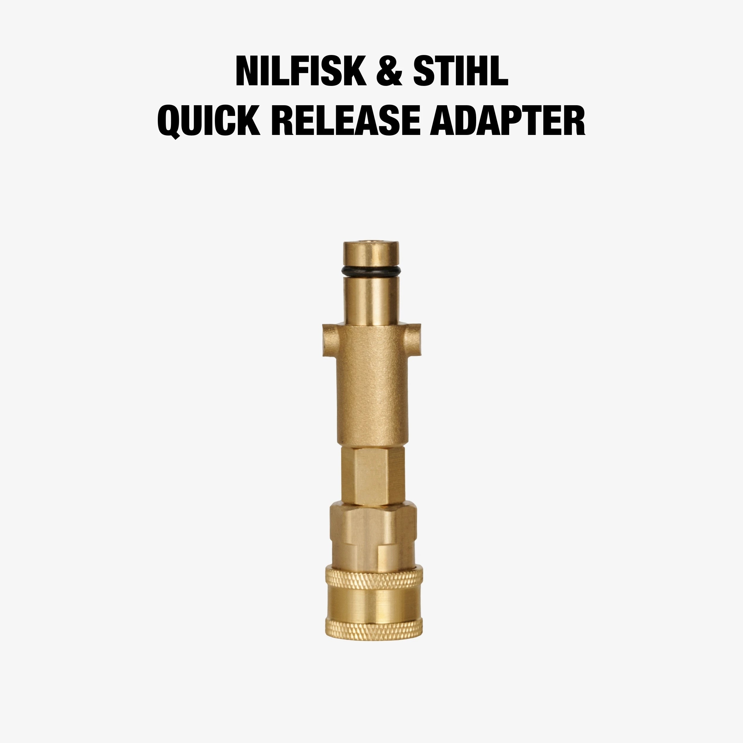 Foam Cannon Adapter - zijaanzicht detail